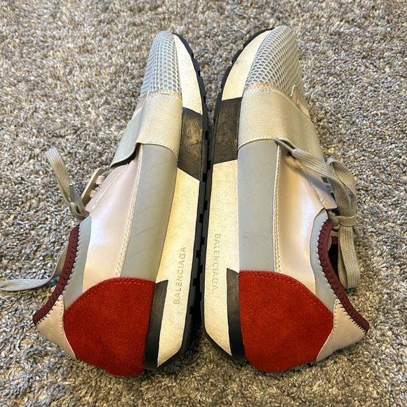 Men’s Balenciaga Race Runners Shoes Size 9.5 - Very Good Condition - Picture 4 of 11